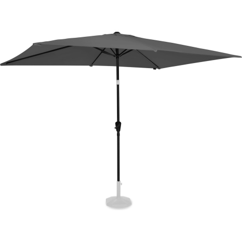 VONROC Stokparasol – Kantelbaar & Incl. Beschermhoes – 200 x 300 x 245 cm – Grijs