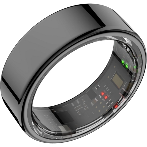 Focus® S1 Smart Ring – Zwart – Hartslag & Slaapmonitor – IP68 Waterdicht