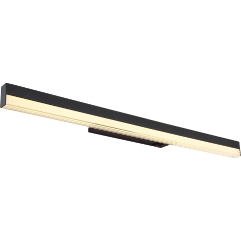 Globo Wandlamp Sallo - 12 Watt - Metaal - Zwart
