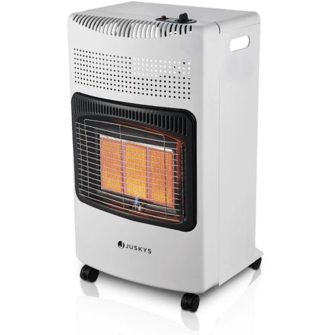 Gaskachel / Gashaard - 3-standen - Max 4200 Watt - Wit