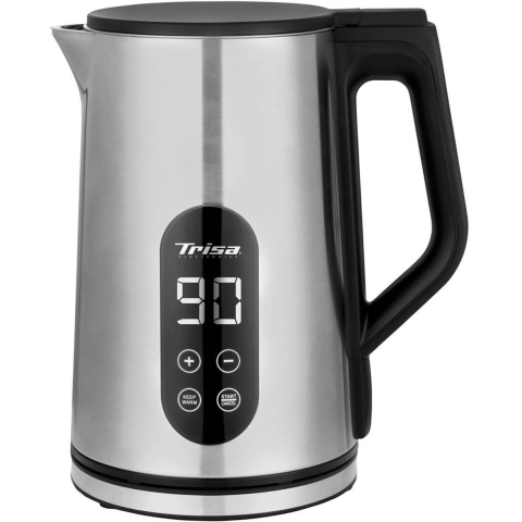 Trisa Digital Boil Waterkoker Aantal/Volume: 1.7 l RVS