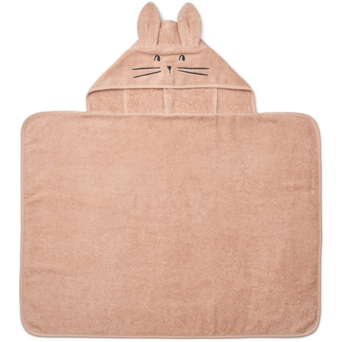 Liewood Handdoeken met capuchons - 80x60 cm - Vilas Rabbit - Pal - Liewood - OneSize - Handdoek