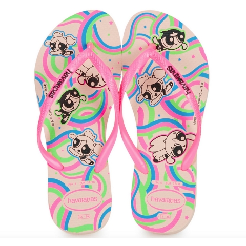 Meisjes slippers Havaianas Slim Powerpuff