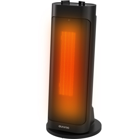 Auronic Ventilatorkachel Pro - Keramische Kachel - 2000W Heater - Zwart