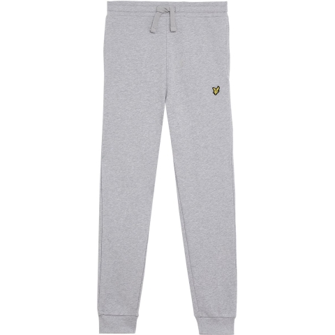 Lyle & Scott Joggingbroek - Light Grey Melange - Lyle & Scott - 10-11 jaar (140-146) - Joggingbroek