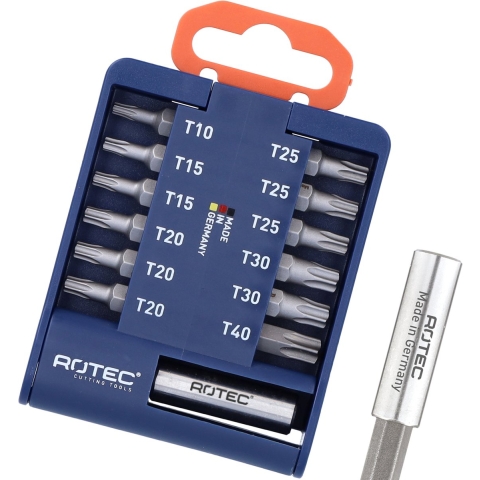 Rotec Bit-set | BASIC | Incl. bithouder | Bits TX | 13-delig - 825.0110