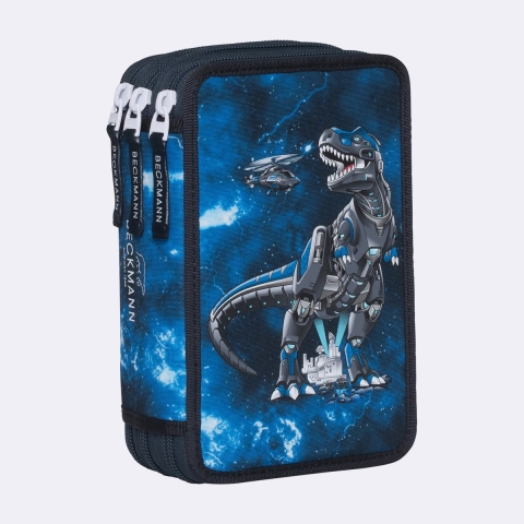 Beckmann Etui m. Inhoud - Tech Rex - Zwart - Beckmann - OneSize - Pennenzak