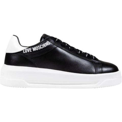 Lage leren sneakers