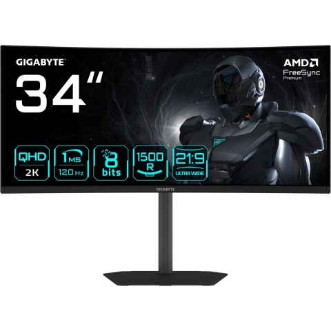 GIGABYTE GS34WQCA 34'' Curved gaming monitor