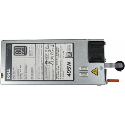 Single, Hot-plug voeding (1+0), 495 watt ,CusKit Voeding
