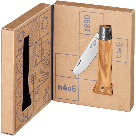 OPINEL - Neo 6 - Zakmes Optiflex Olijf