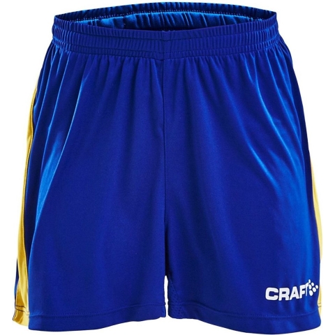 Craft 1905587 Progress Contrast Short JR - Club Cobolt/Yellow - 146/152