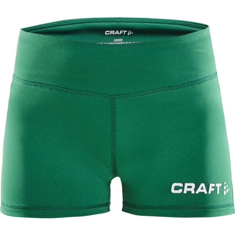 Craft 1906987 Squad Hotpants JR - Team Green - 158/164
