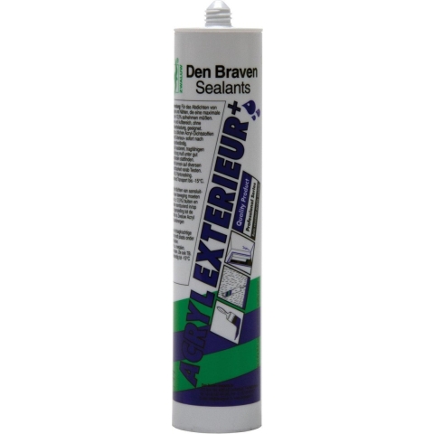 Zwaluw Acryl Exterior+ | 310 ml | Bruin | 12 stuks - 10685101