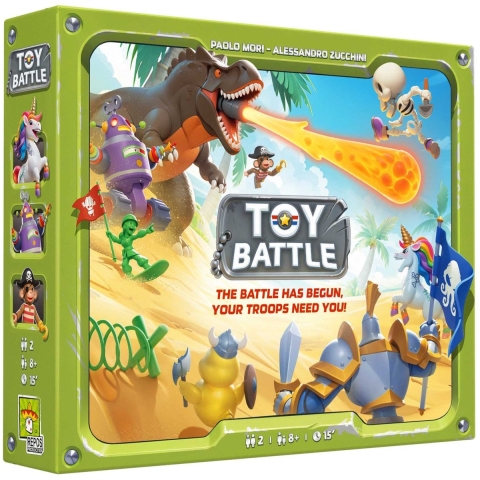 Toy Battle (ENG)– Strategisch Twee Speler Spel van Repos Production