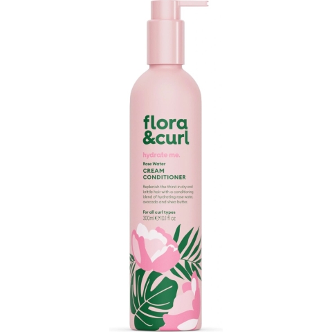 Flora & Curl Rose Water Cream Conditioner