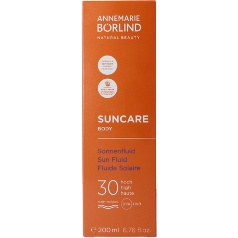 Annemarie Borlind Suncare Body Sun Fluid SPF30