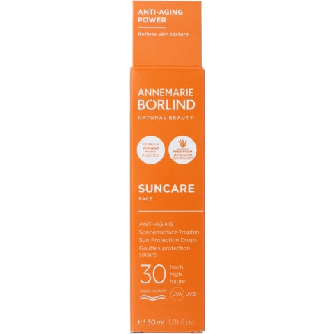 Annemarie Borlind Suncare Face Anti-Aging Sun Protection Drops SPF30
