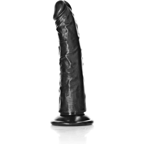 Real Rock Dunne Realistische Dildo Met Zuignap zwart
