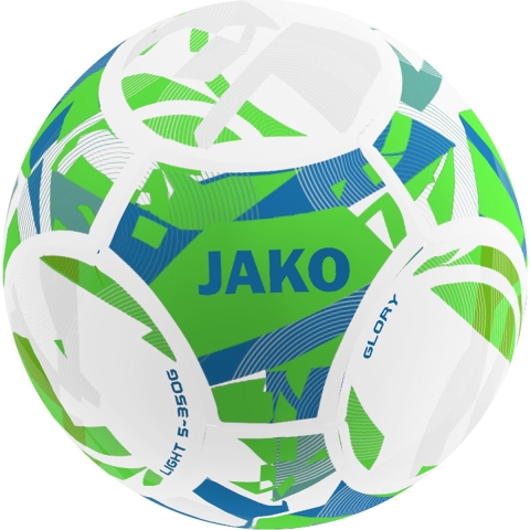 JAKO 2349 Lightbal Glory - Wit/Jako-Blauw, 350G - 5