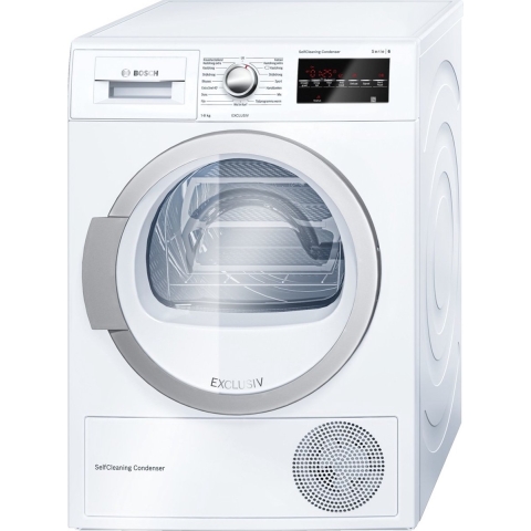 Bosch WTW85490NL - Warmtepompdroger - SelfCleaning Condensor™ A++ 8 kg 65 dB Wit