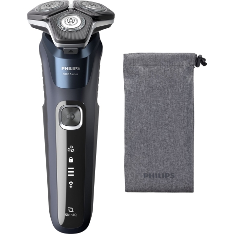 Philips Series 5000 S5885/10 - Scheerapparaat - SkinIQ technologie 360° flexibele scheerhoofden