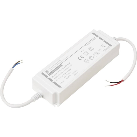 TRU COMPONENTS TC-YCL150-24008330 LED-transformator IP67 Constante spanning 18 W 8.3 A 22.8 - 25.2 V/DC 1 stuk(s)