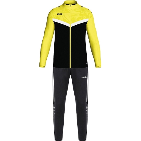 JAKO M9124 Polyesterpak Iconic - Zwart/Zachtgeel - XXL