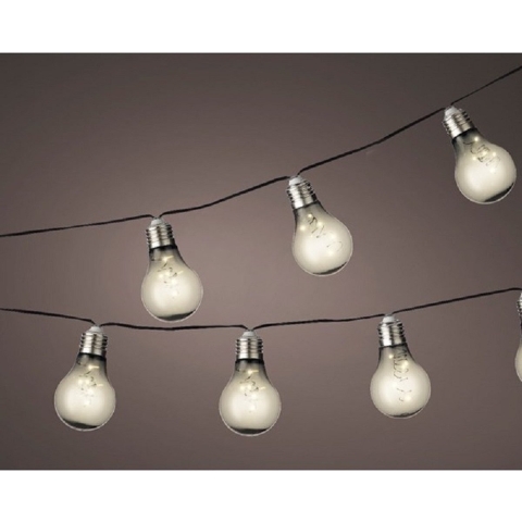 Solar lichtbolletjes tuinverlichting/feestverlichting met knipperend effect 4.5m -