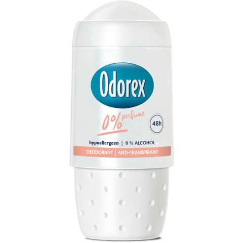 3x Odorex Deodorant Roller 0% 50 ml