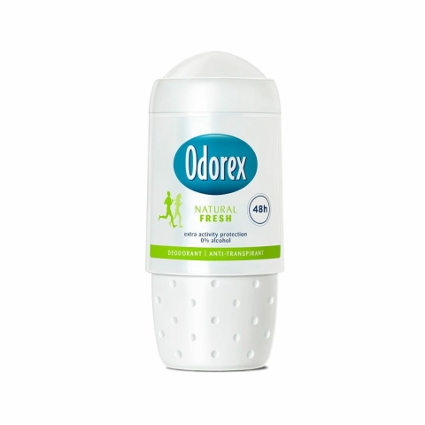 3x Odorex Deodorant Roller Natural Fresh 50 ml