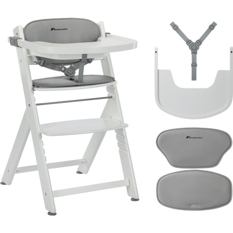 Bebeconfort Kinderstoel m. Kussen - Timba 2 - Wit - Bebeconfort - OneSize - Kinderstoel