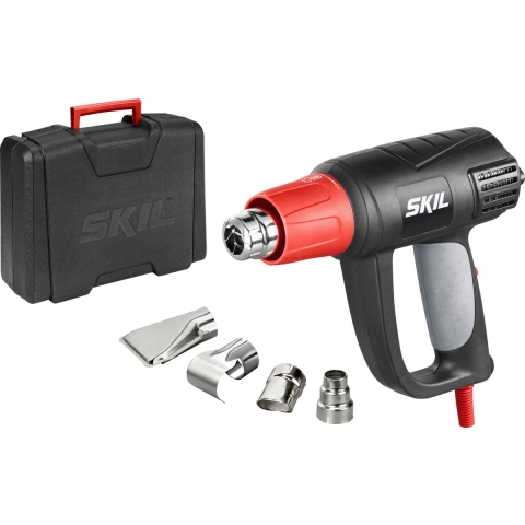 SKIL 8004 AA - Heteluchtpistool 2000W - Tot 650°C - Inclusief Mondstukken&Koffer