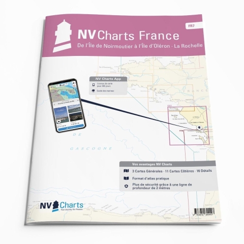 NV Atlas Frankrijk FR7Îles de Noirmoutier à Oléron - La Rochelle