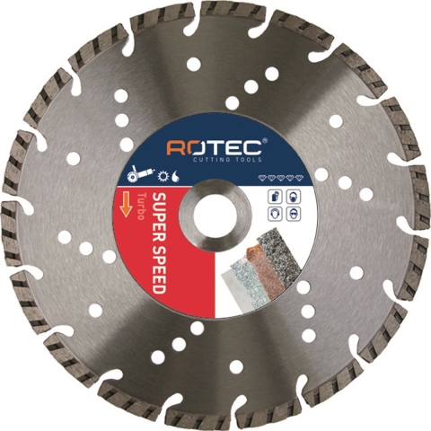 Rotec Diamantzaagblad 'Raptor 9' | Ø180x2,4xØ22,2 - 706.1803