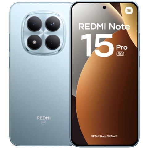 REDMI Note 15 Pro 5G Glacier Blue 12 GB + 512 GB