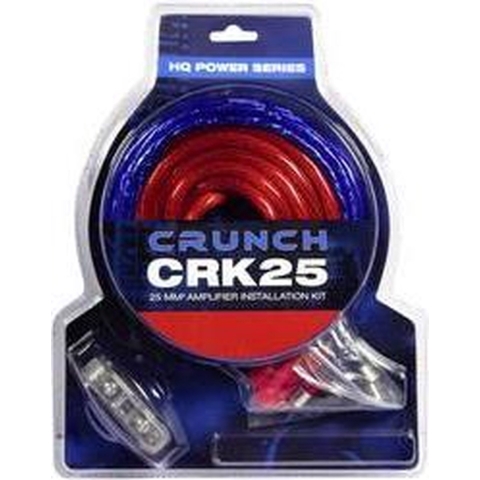 Crunch CRK25 Car-HiFi versterker aansluitset 25 mm²