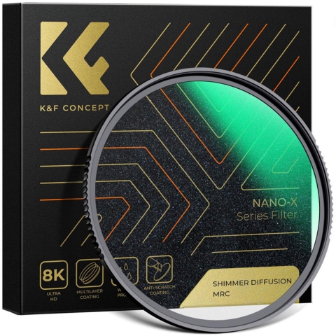 K&F Concept Shimmer Diffusion Filter Nano X - 55mm