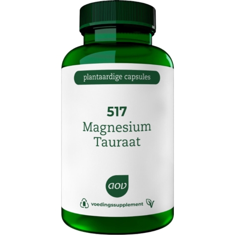 Gratis Verzending: 2x AOV Magnesium Tauraat 517 90 capsules