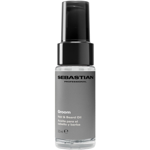 Sebastian Professional Groom Hair&Beard Oil for Men 30ml