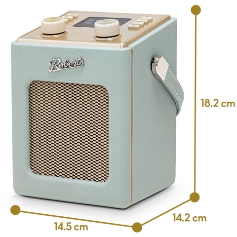 Roberts Radio Revival Mini 2 Duck Egg | Radio’s | Beeld&Geluid - Audio | 5038301313746