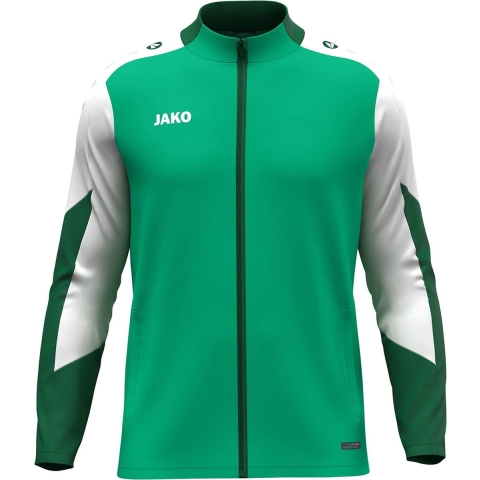JAKO 9370 Polyestervest Dynamic - Groen/Wit/Donkergroen - L