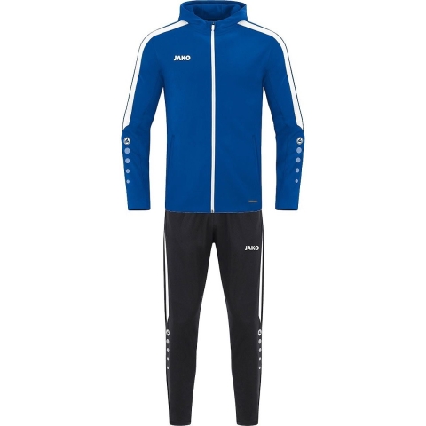 JAKO M9423 Polyesterpak Met Kap Power - Royal - L