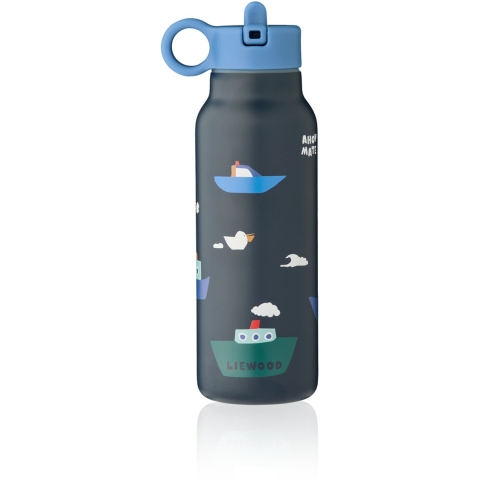 Liewood Drinkfles - Falcon - 350 ml - Zeilen/Classic Navy - Liewood - OneSize - Drinkflessen