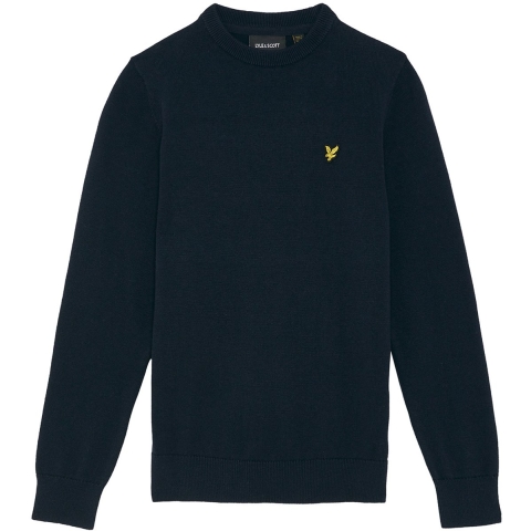 Lyle & Scott Blouse - Gebreid - Dark Navy - Lyle & Scott - 12-13 jaar (152-158) - Shirts