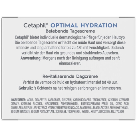 2x Cetaphil Optimal Hydration Healthy Glow Dagcrème 48 gr