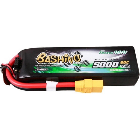 Gens ace LiPo accupack 11.1 V 5000 mAh Softcase XT90