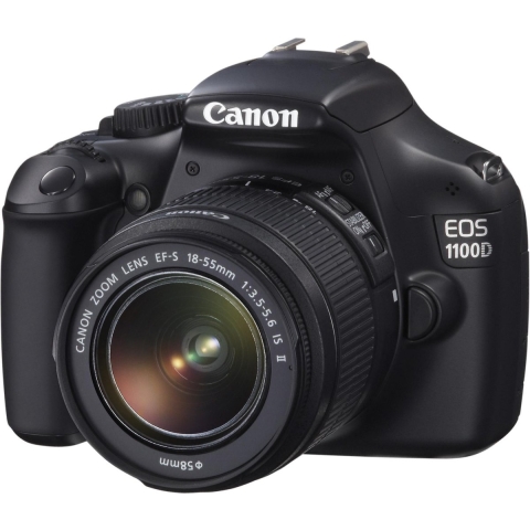Canon EOS 1100D | zwart | EF-S 18-55mm 3.5-5.6 II
