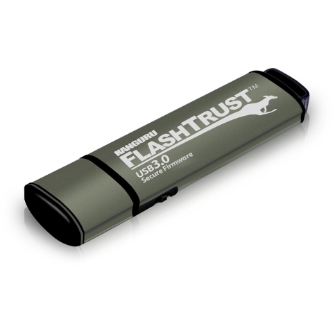 iStorage Kanguru FlashTrust USB-stick 16 GB Grijs WP-KFT3-16G