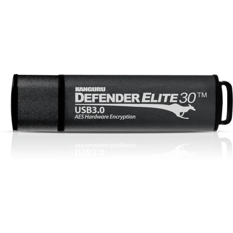 iStorage Kanguru Defender Elite30 USB-stick 32 GB Zwart KDFE30-32G